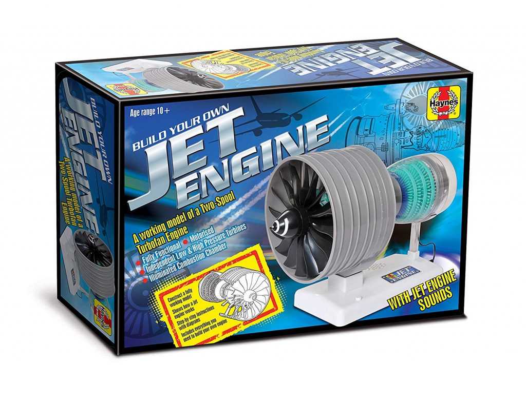 Trends UK Haynes Jet Engine box build your own mini engine kit